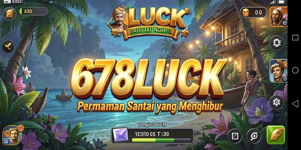 Tampilan gameplay seru dan penuh warna dari 678LUCK.