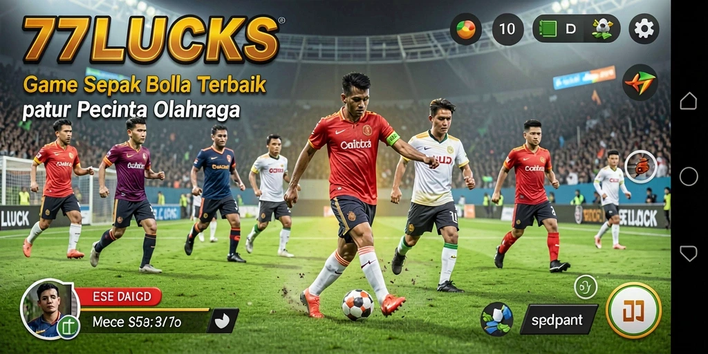 Tampilan gameplay <strong>77LUCKS</strong> yang mendebarkan dan interaktif.