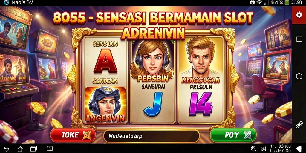 Tampilan gameplay Slot yang menarik dan penuh warna.
