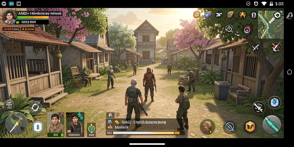 Tampilan gameplay AA62 yang menawan dan interaktif.