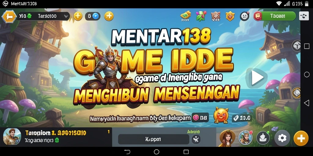 Tampilan gameplay MENTARI138 yang seru dan menarik.