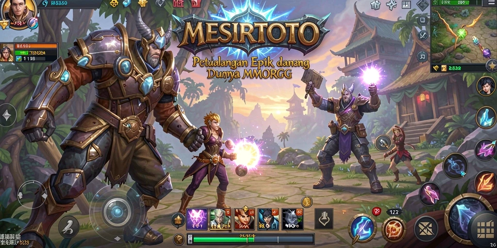 Gameplay epik MESIRTOTO yang memukau dan menantang.