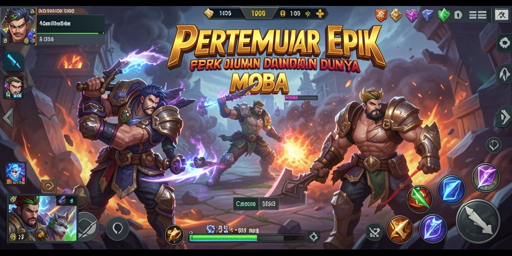 Tampilan gameplay seru dari ODDIGO yang menampilkan aksi pertempuran.