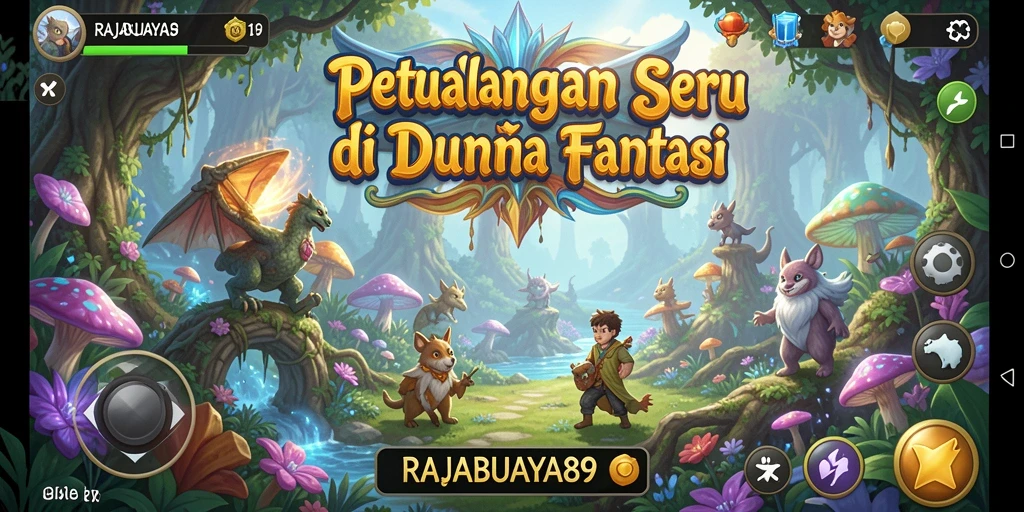 Gameplay seru dalam dunia petualangan RAJABUAYA89.