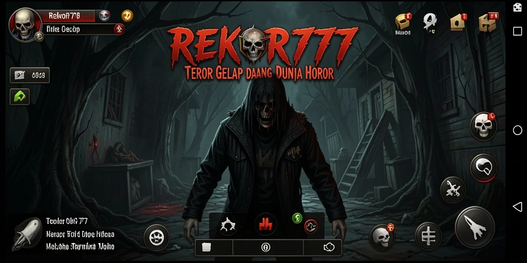 Tampilan gameplay seram di REKOR777 yang menantang.