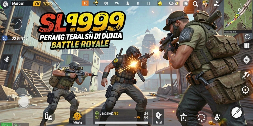 Gameplay Battle Royale yang mendebarkan di SL999, tunjukkan keterampilan Anda.