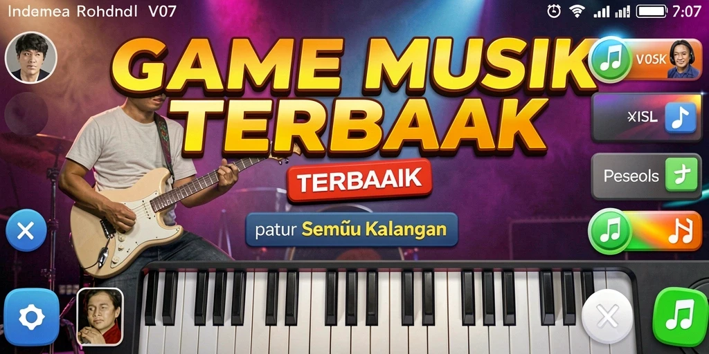Tampilan gameplay V07 yang menarik dan penuh warna.