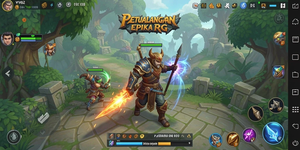 Tampilan gameplay menarik dengan pertempuran seru di <strong>VV62</strong>.